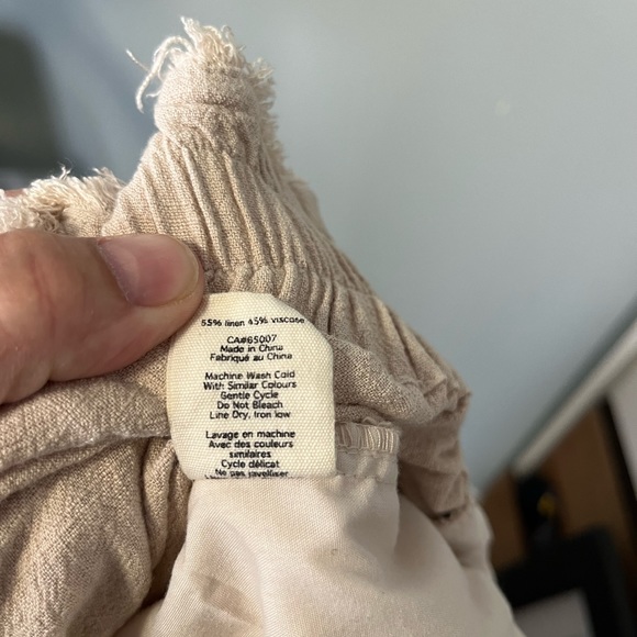 Jackson Rowe pant. Sz M Linen/viscose blend. - Picture 4 of 7